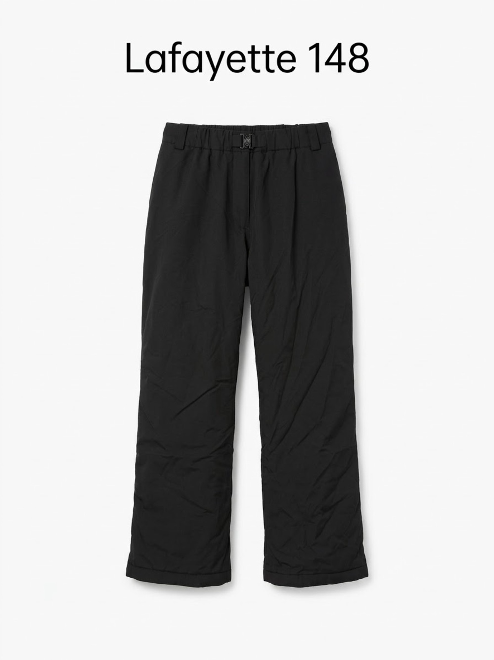 Lafayette 148 New York Menswear Line Black Pants Size 10 0294